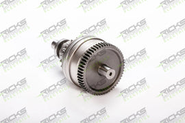 Ricks Motorsport Electric starter drive 27-61503 for motorcycle starters, showing the metal gear and mounting components.