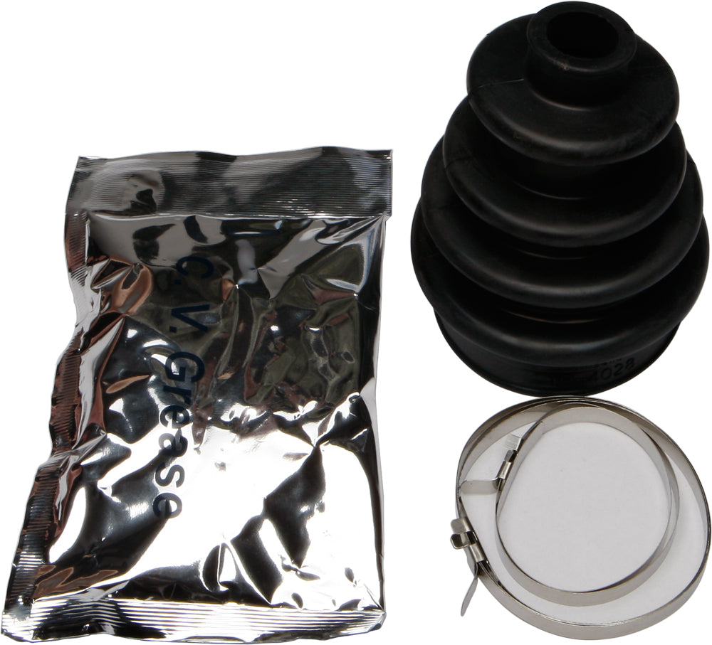 All Balls CV Boot Kit 21-95002 drive component with rubber boot and clamps for vehicle axle protection.