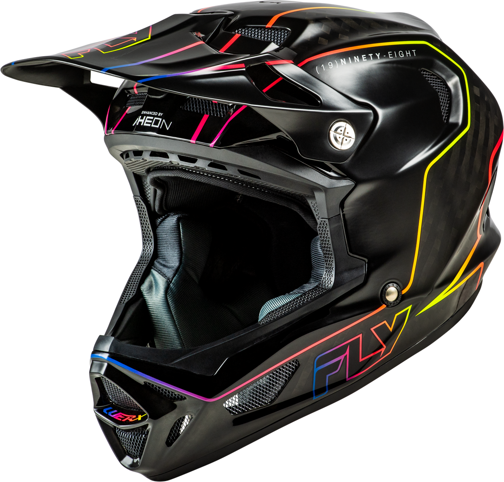 Werx R Flow Carbon Helmet Black Carbon/Black/Multi Xl