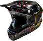 Werx R Flow Carbon Helmet Black Carbon/Black/Multi Sm