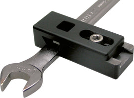 Motion Pro adjustable torque wrench adapter 57-8380 for tools, showing the metal adapter with knurled grip and adjustable settings.