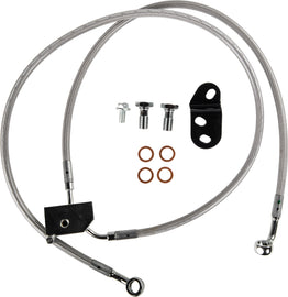 Goodridge Econoline brake rear kit for Harley Softail FXST/FXST models, includes brake lines and hardware.