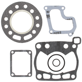 Vertex Top End Gaskets 681-0502, set of engine gaskets and seals, with detailed black and silver gasket components.