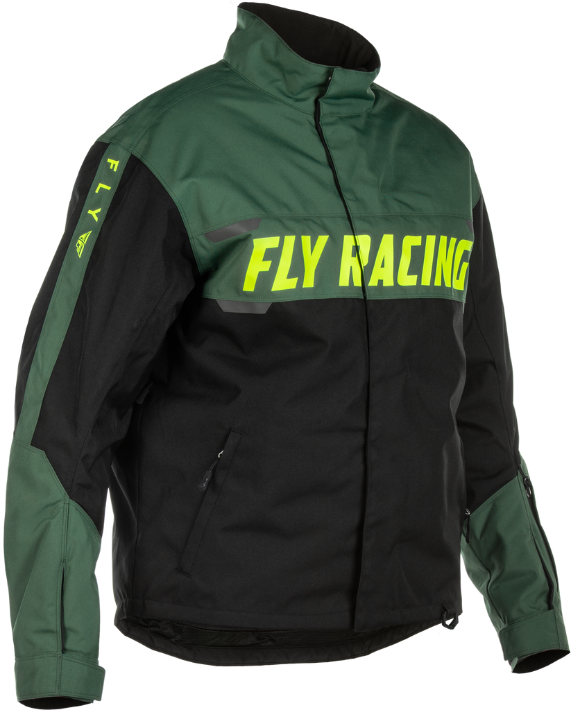 Outpost Float Jacket Green/Hi Vis/Black Medium