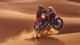 RAPTOR titanium foot pegs for motorcycle foot controls, showcasing durable metal construction and sleek design.