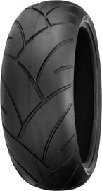 Shinko 005 Advance rear motorcycle tire 170/60ZR17 with radial construction and 72W load capacity, mounted on a wheel.