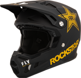 Fly Racing Formula Cc Rockstar Helmet Matte Black/Gold Xl 73-4328X