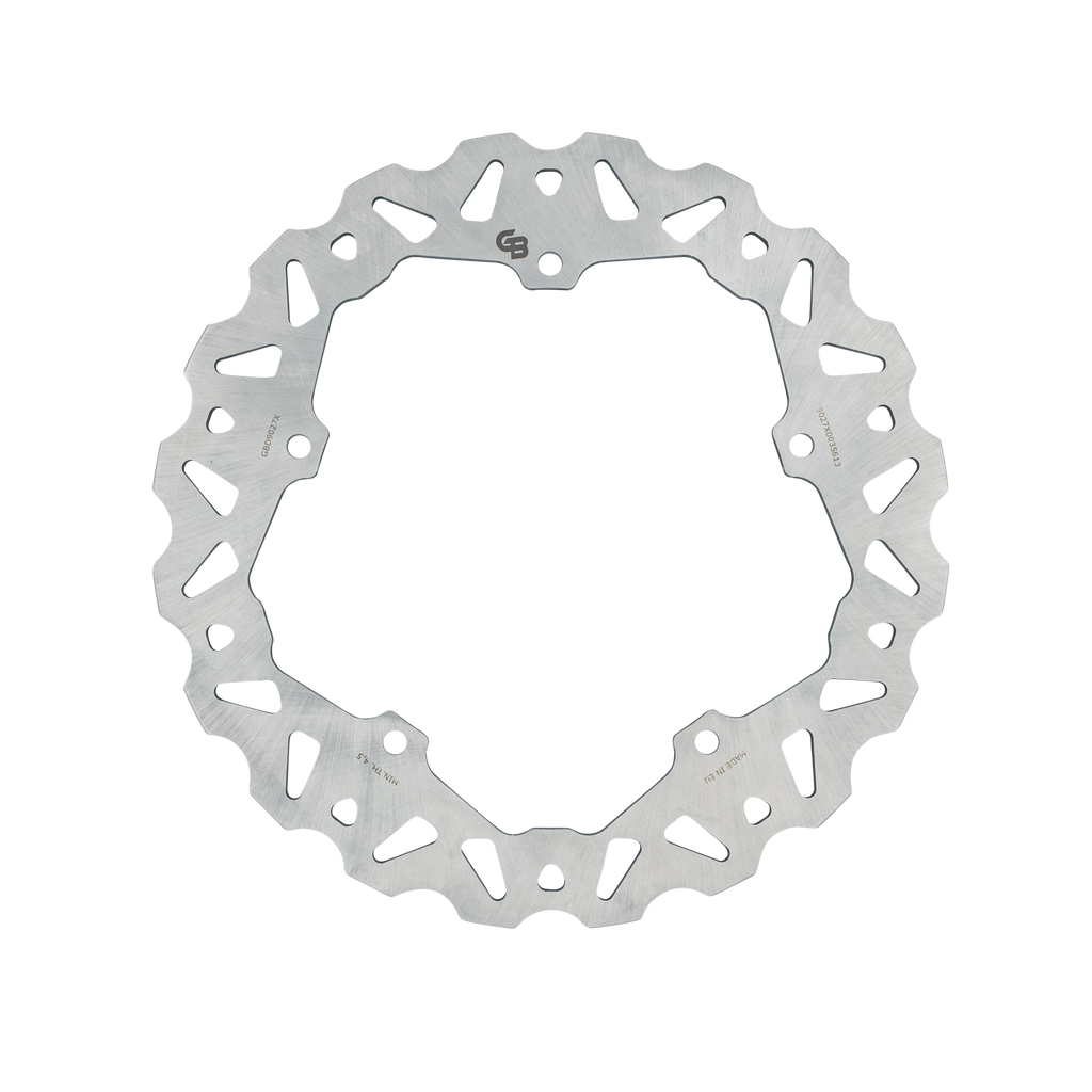 GBRAKES 280mm HD Pan American brake disc with vented design for heavy-duty braking performance
