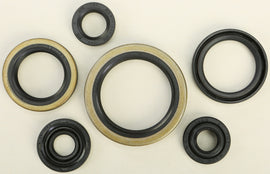 Vertex Oil Seal Set 182-2127 with multiple rubber gaskets and seals arranged in a set for engine maintenance.