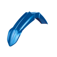 Load image into Gallery viewer, Polisport Plastics front fender for Yamaha motocross bike, showing the white plastic design with mounting points.