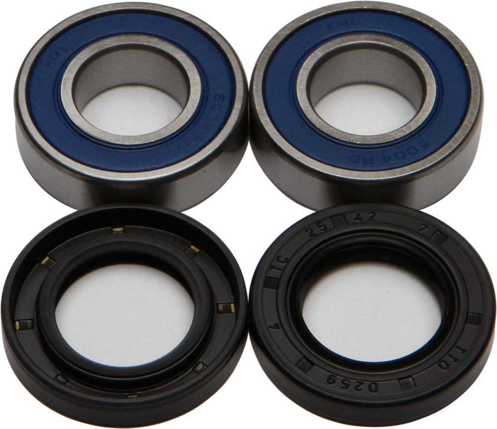 All Balls wheel bearing and seal drive kit, with metal bearings and rubber seals, for motorcycle wheels, model 22-51070