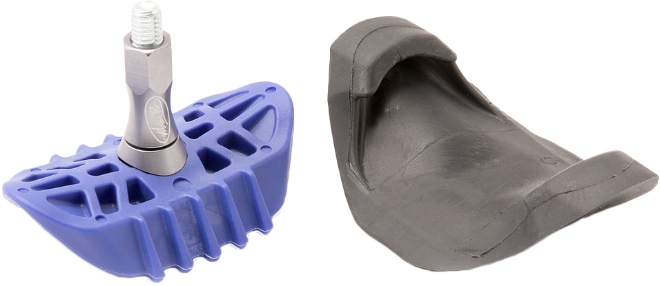 Motion Pro Lite Lock II rim lock for motorcycle tires, 1.85-inch diameter, designed to secure wheels and prevent slipping.