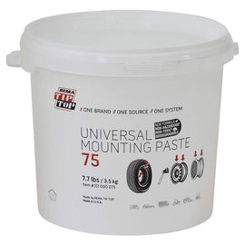 REMA TIP TOP Tire Mounting Paste 7.7lb case, chemical product for tire installation, shows a container with paste and branding.