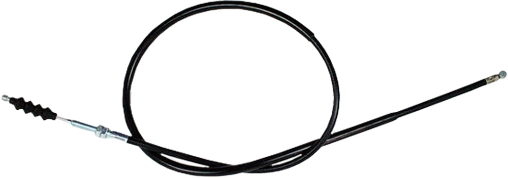 Motion Pro black vinyl clutch cable 70-2163 for motorcycle, showing the durable cable with protective vinyl coating.