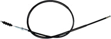 Load image into Gallery viewer, Motion Pro black vinyl clutch cable 70-2163 for motorcycle, showing the durable cable with protective vinyl coating.
