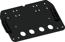 Load image into Gallery viewer, KFI Products KFI Plow Mount 10-6655 showing sturdy metal construction and mounting brackets for snow plow attachment.