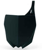 Front Number Plate Black