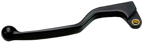 Black Motion Pro clutch lever for motorcycle, shown with ergonomic design and mounting hardware.