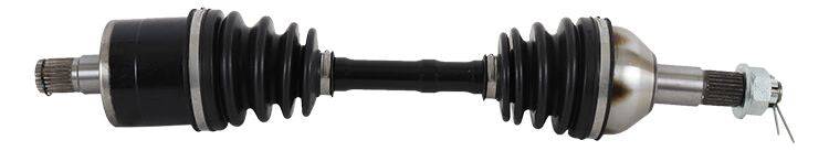 All Balls heavy duty rear drive axle with six ball bearings, designed for durable motorcycle or ATV performance.