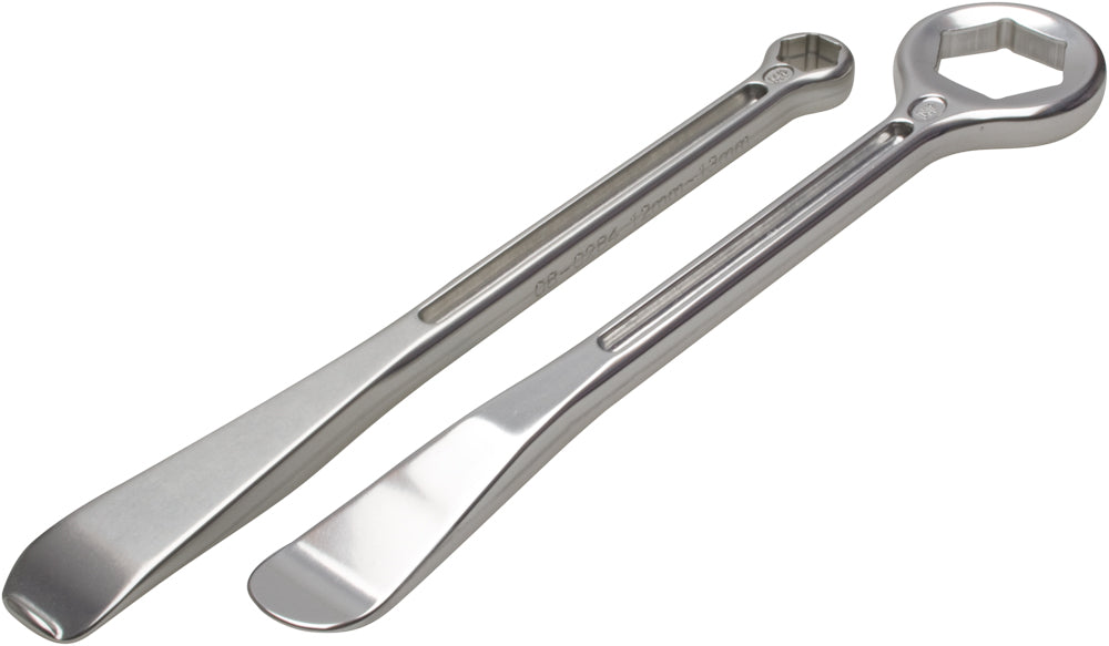 Motion Pro T-6 Combo Lever Set with 27mm and 12/13mm levers, designed for motorcycle brake and clutch systems.