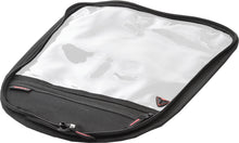 Load image into Gallery viewer, Fly Racing medium tank bag base for motorcycle luggage, shown on a motorcycle with mounting features visible.