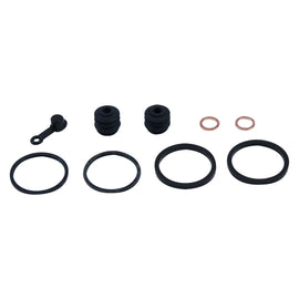 All Balls brake caliper rebuild kit 21-83310 with new seals and components, designed for motorcycle brake calipers.