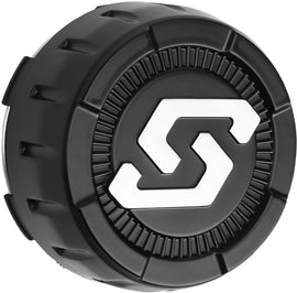 Sedona Wheel Replacement Cap in black for Sedona Sparx, Sano Bdlk, and Rift wheels, compatible with 4/137-4/156 bolt patterns.