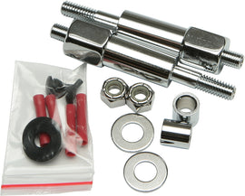 HardDrive HardDrive turn signal relocation kit hardware for FLSTF/FX 2000-2001, includes fittings and fasteners for installation.