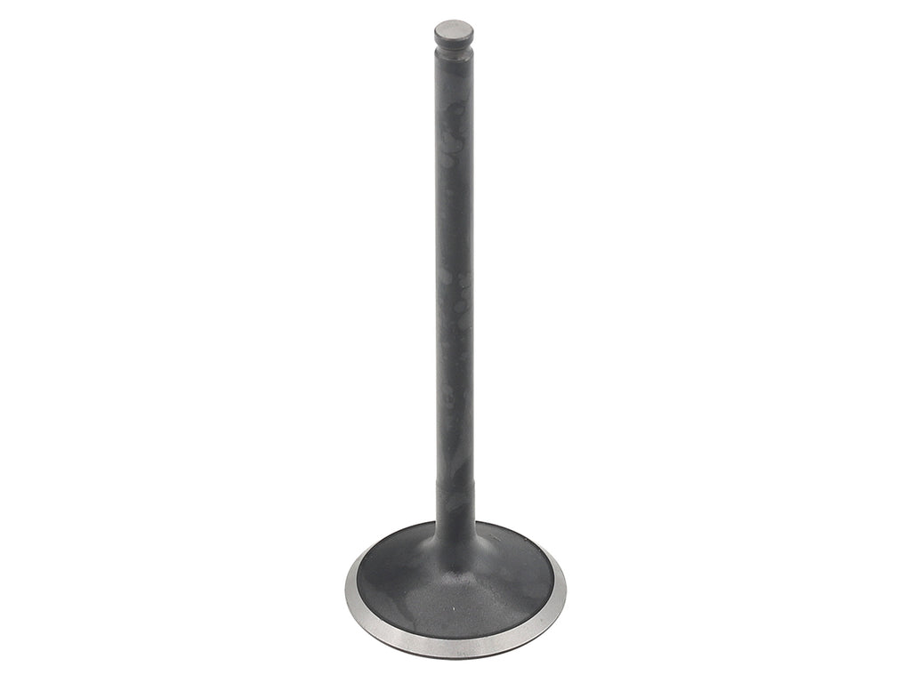 Bronco engine exhaust valve Pol 183-09228E with metallic finish and detailed components visible in the image.