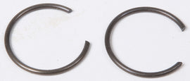 Vertex piston circlips for Vertex pistons, part 175-72075K, shown in a close-up image of metal clips for engine assembly.