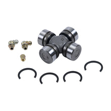 Load image into Gallery viewer, All Balls U-Joint Kit 21-91021 for drive applications, showing metal U-joints with black caps and grease fittings on a white background.