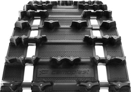 Camso Tire Ice Attack Xt track with 2.86 pitch, 129 x 1.22 width, 15-inch wide for snow and ice traction.
