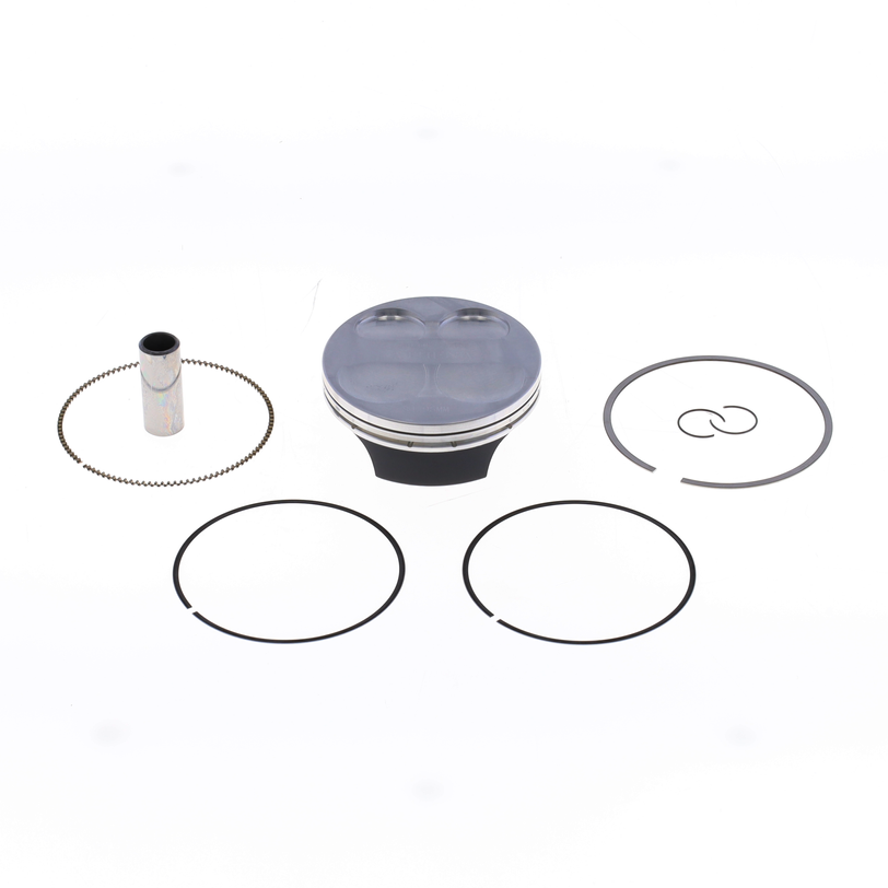 Athena forged piston kit for BMW engine, high-performance components with 84.96mm diameter and 13.7:1 compression ratio.