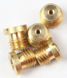 Cycle Pro S&S main jets #.062, 5-pack, motorcycle carburetor parts, shown in the image with metal jets and packaging.