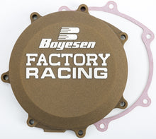 Load image into Gallery viewer, Boyesen Factory Racing Clutch Cover Magnesium for off-road motorcycles, showcasing the sleek, durable magnesium clutch cover.
