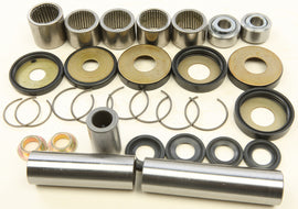 All Balls suspension linkage kit with bearings and seals, part 22-71136, shown assembled for motorcycle suspension maintenance