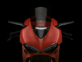 Pair of RIZOMA Stealth Sport mirrors in black for Ducati 58-BSS042B, featuring sleek aerodynamic design and durable mirror glass.