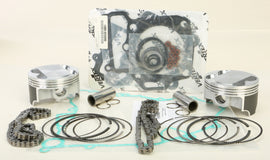 Vertex top end piston kit for Kawasaki 174-23909C, includes high-performance piston components and cylinder top end parts.