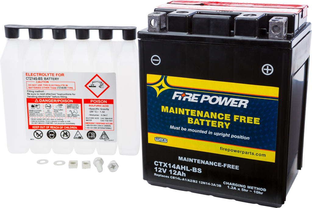 Battery Ctx14ahl Bs Maintenance Free