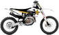 DCOR Rockstar Husqvarna TC/FC 125-450 complete kit with white background, includes essential components for motorcycle maintenance.