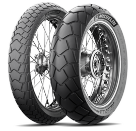 Michelin Anakee Adventure 2 front motorcycle tire 90/90-21 with radial construction and 54V load rating, suitable for adventure bikes.