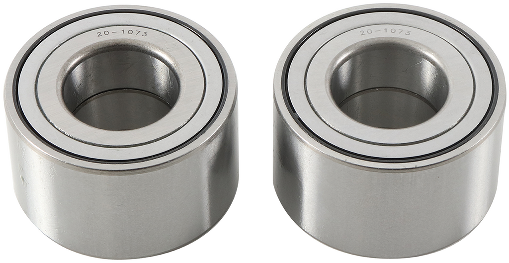 Pivot Works front wheel bearing drive kit 52-0420 with bearings and components for motorcycle wheel maintenance, shown in the image.