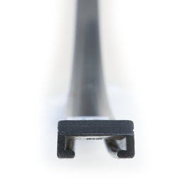 SP1 Off Road Slide Runners Black S/M for SP1 model, showing durable black off-road protective footwear with adjustable straps.