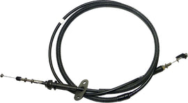 WSM Performance Parts throttle cable for Yamaha 72-20510, hydraulic control line with rubber and metal fittings.