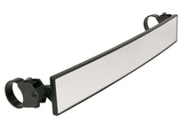 Load image into Gallery viewer, Scosche 18-inch panoramic mirror clamp in black, designed for secure attachment and adjustable viewing angles.
