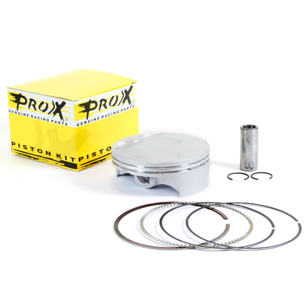 ProX Racing Parts piston kit with Nikasil cylinder for KTM 19-6428A, includes piston, rings, and components, 96.94mm size.