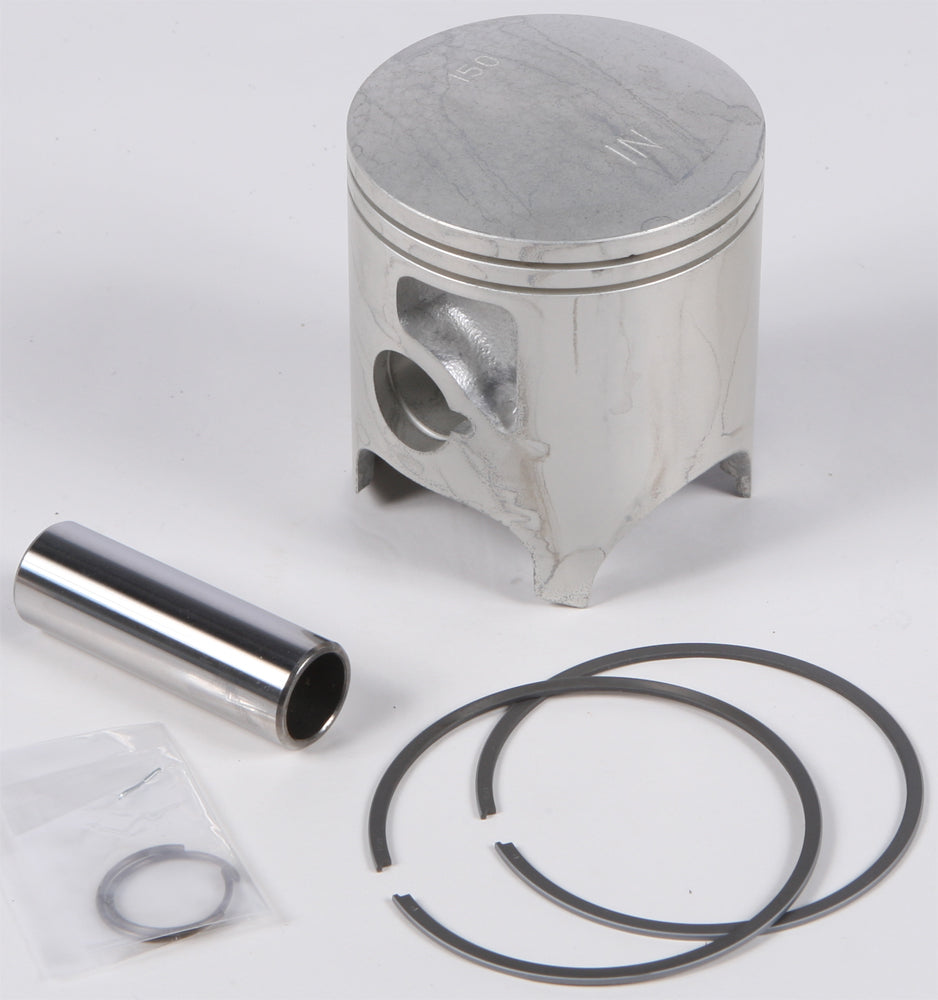 ProX Racing Parts piston kit with honed 67.50mm bore and +1.50mm piston components, including pistons and rings.