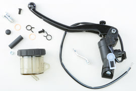 Magura HC1 Radial Brake Master Cylinder for motorcycle braking system, shown in black with mounting details.