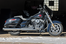 Load image into Gallery viewer, FireBrand Monarch 2-1 stainless steel exhaust for M8 Touring 2017-2023, race-only motorcycle exhaust system shown in the image.