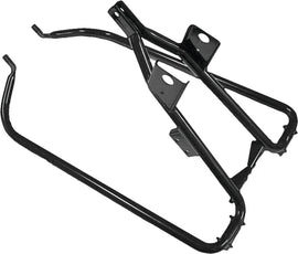 HardDrive black saddlebag support kit for FLH/FLT models 2009-2013, motorcycle luggage accessory, durable and easy to install.